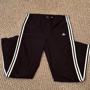 Adidas Black Windbreaker Sweatpants